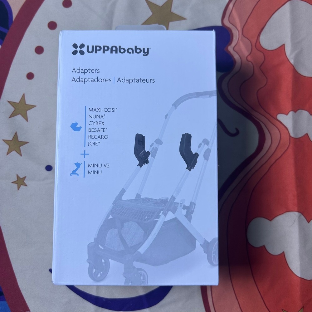 UPPAbaby Minu V2 Car Seat Adapters Maxi-Cosi Nuna Cybex 0918-MXA-WW New